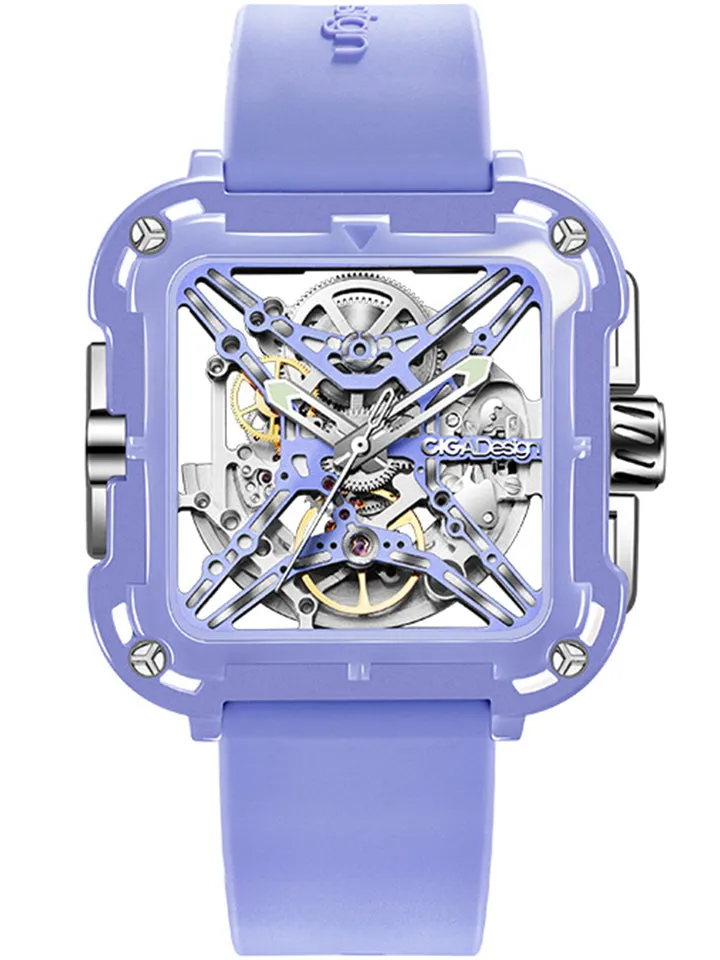 CIGA DESIGN Automatic Skeleton Watch for Ladies - X012-PP02-W5PL