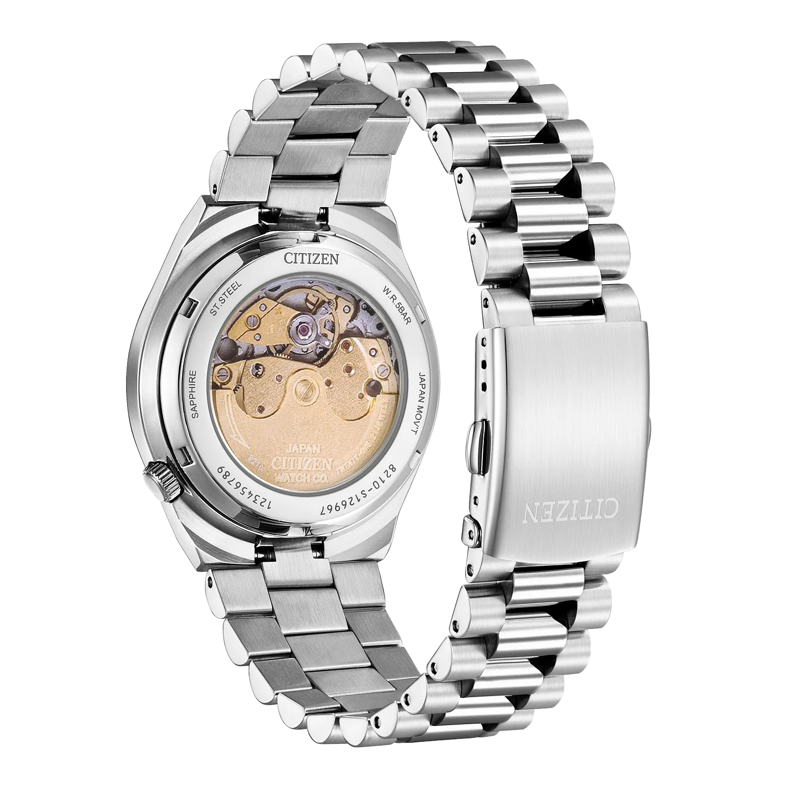 Citizen TSUYOSA Citizen Automatic Stainless Steel Silver Men's Watch NJ0150-56W