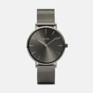 Cluse Boho Chic Mesh Dark Grey Watch