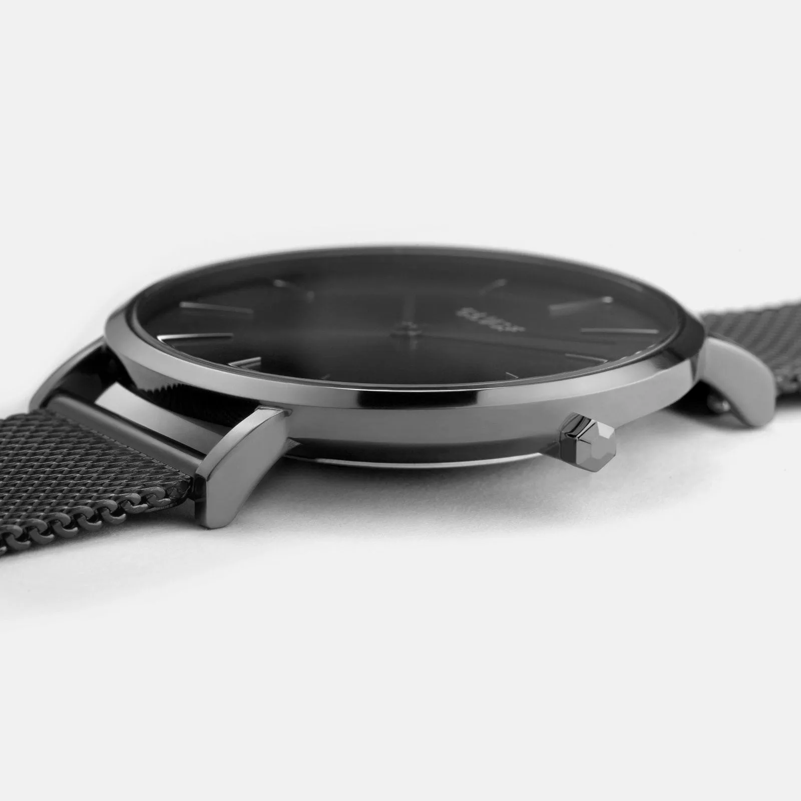 Cluse Boho Chic Mesh Dark Grey Watch