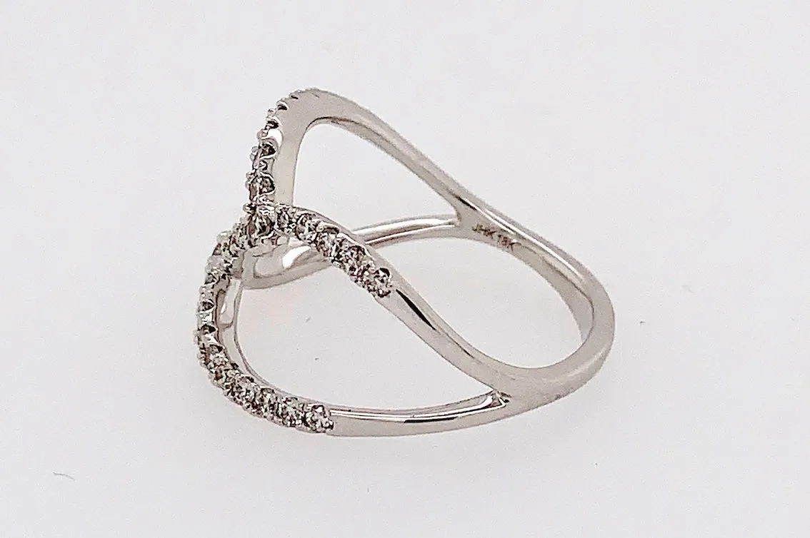 Contemporary Diamond Ring