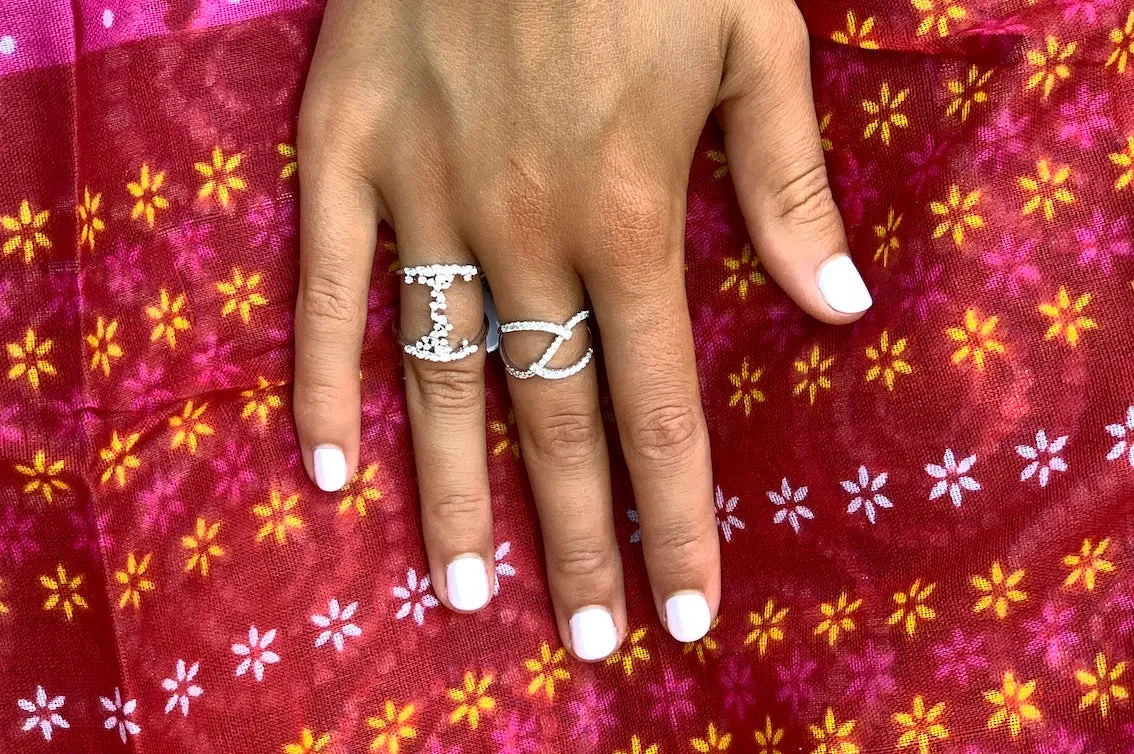 Contemporary Diamond Ring