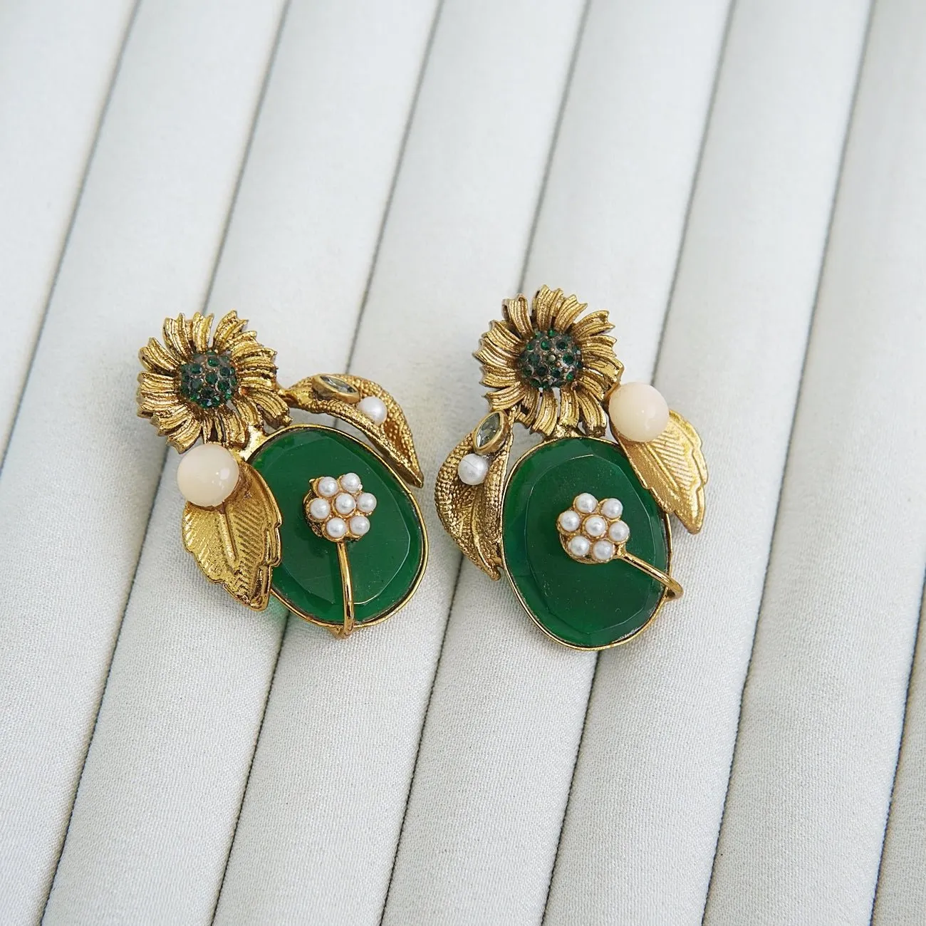 Copper Antique Turkish Earrings