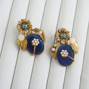 Copper Antique Turkish Earrings