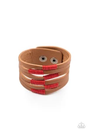 Country Colors Red Paparazzi Bracelet