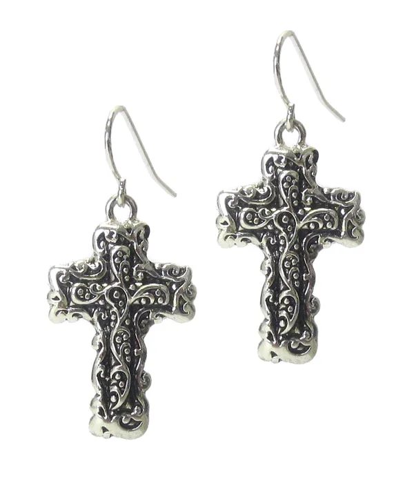 Cross Earrings
