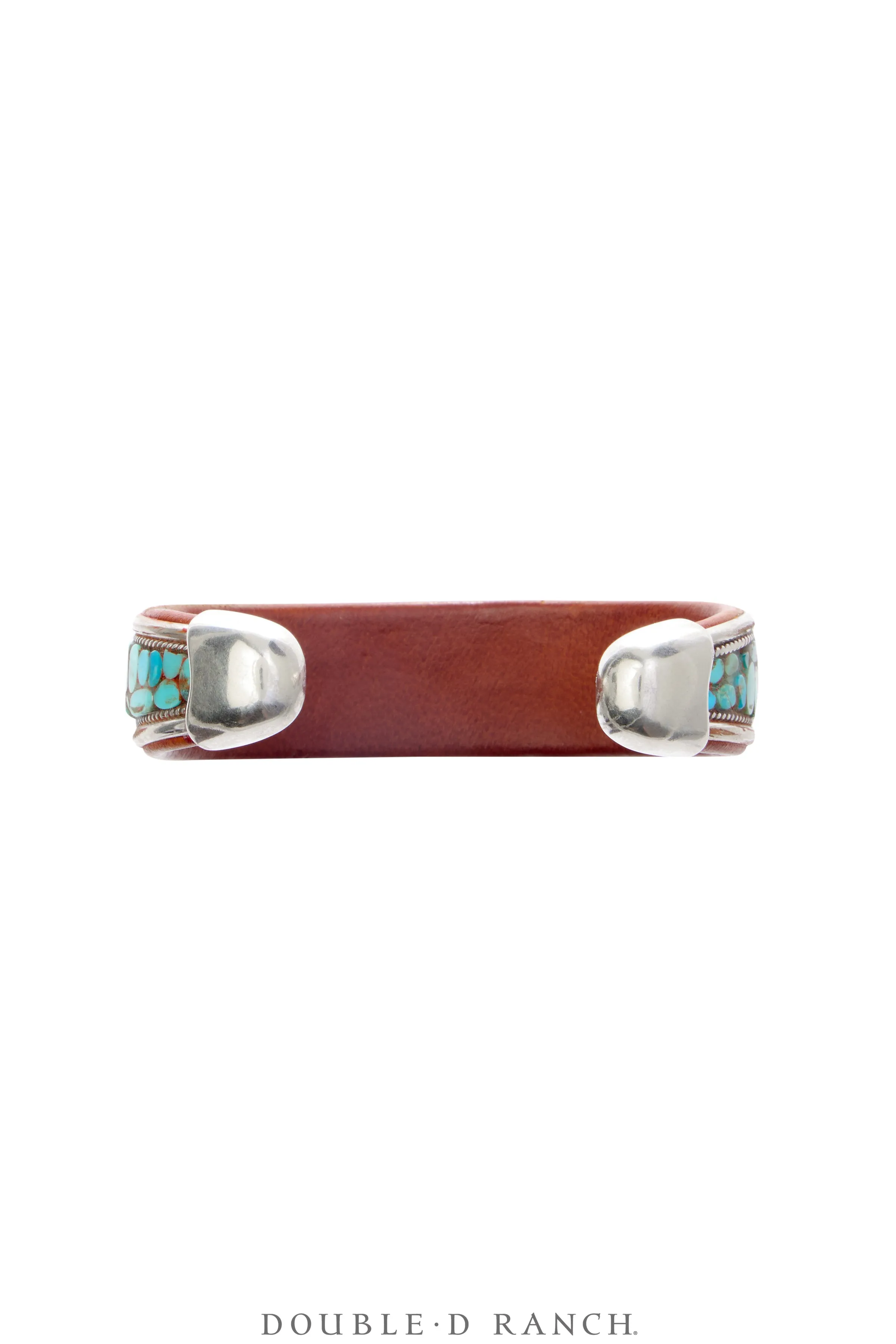 Cuff, Inlay, Turquoise, Leather Lined, Artisan, Charlie Favour, Contemporary, 3891
