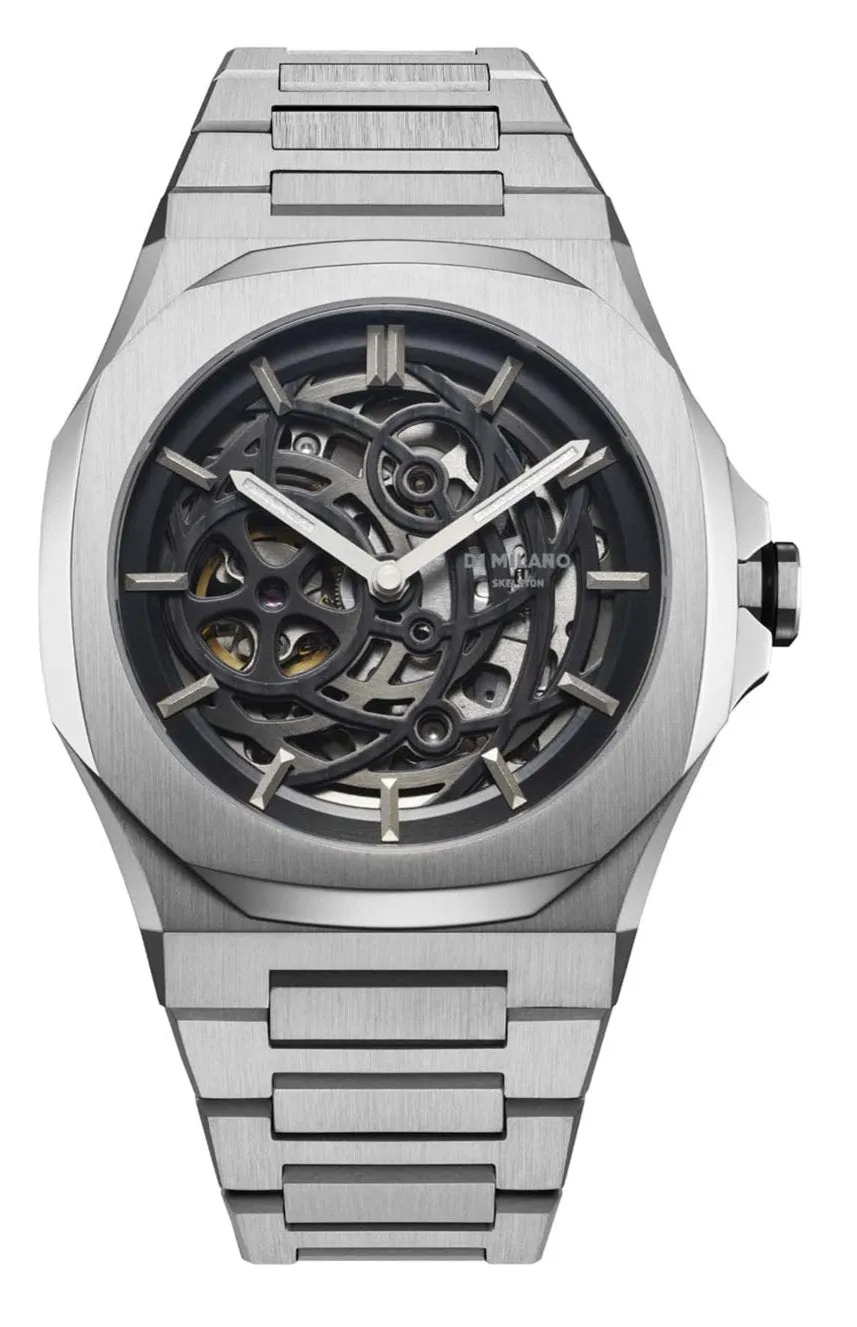 D1 Milano Analog Black Dial Gents Watch-SKBJ10