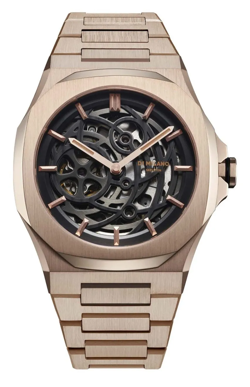 D1 Milano Analog Black Dial Gents Watch-SKBJ12