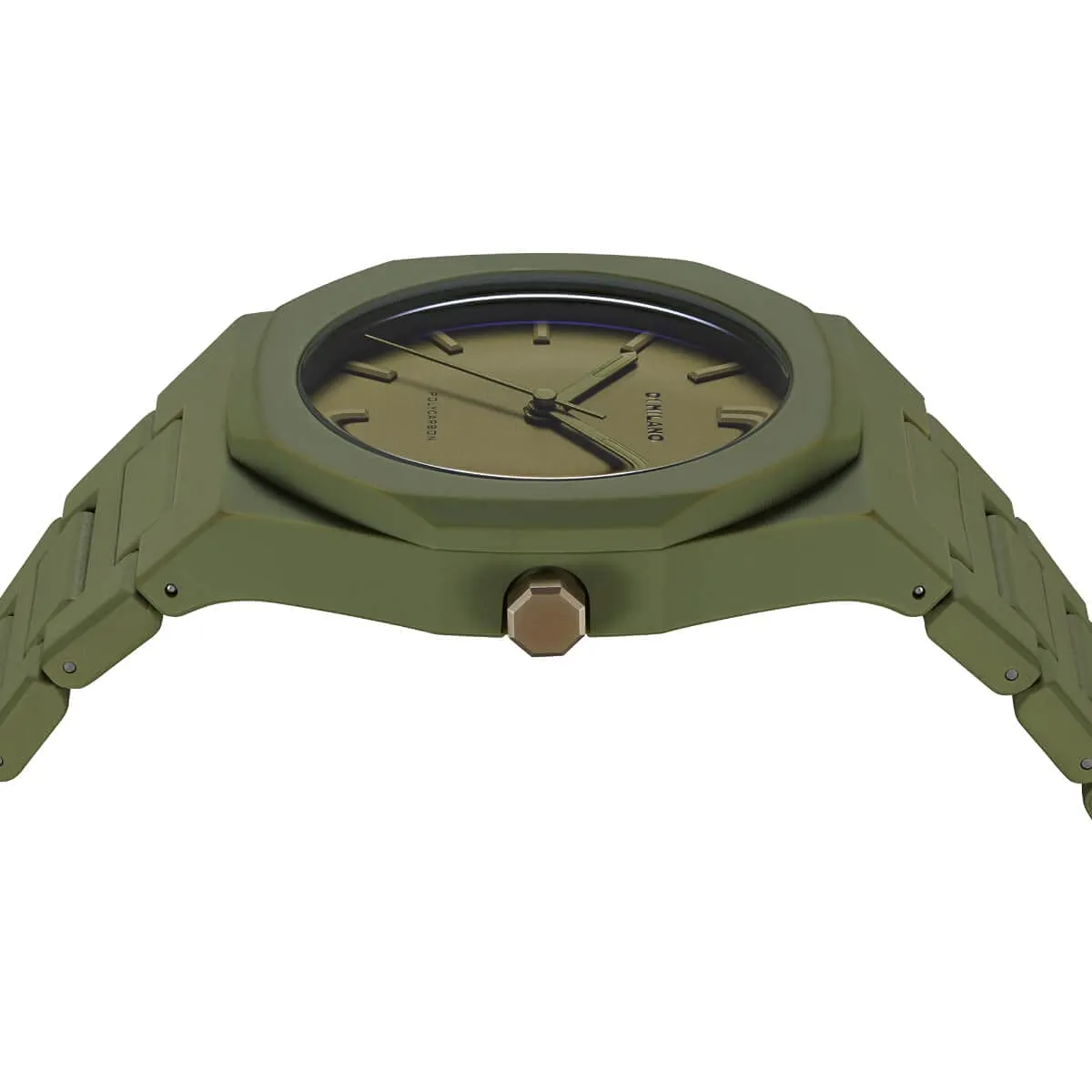 D1 Milano Analog Green Dial Gents Watch-PCBJ22