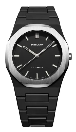 D1 Milano Black Dial Watches For Gents - PCBJ14