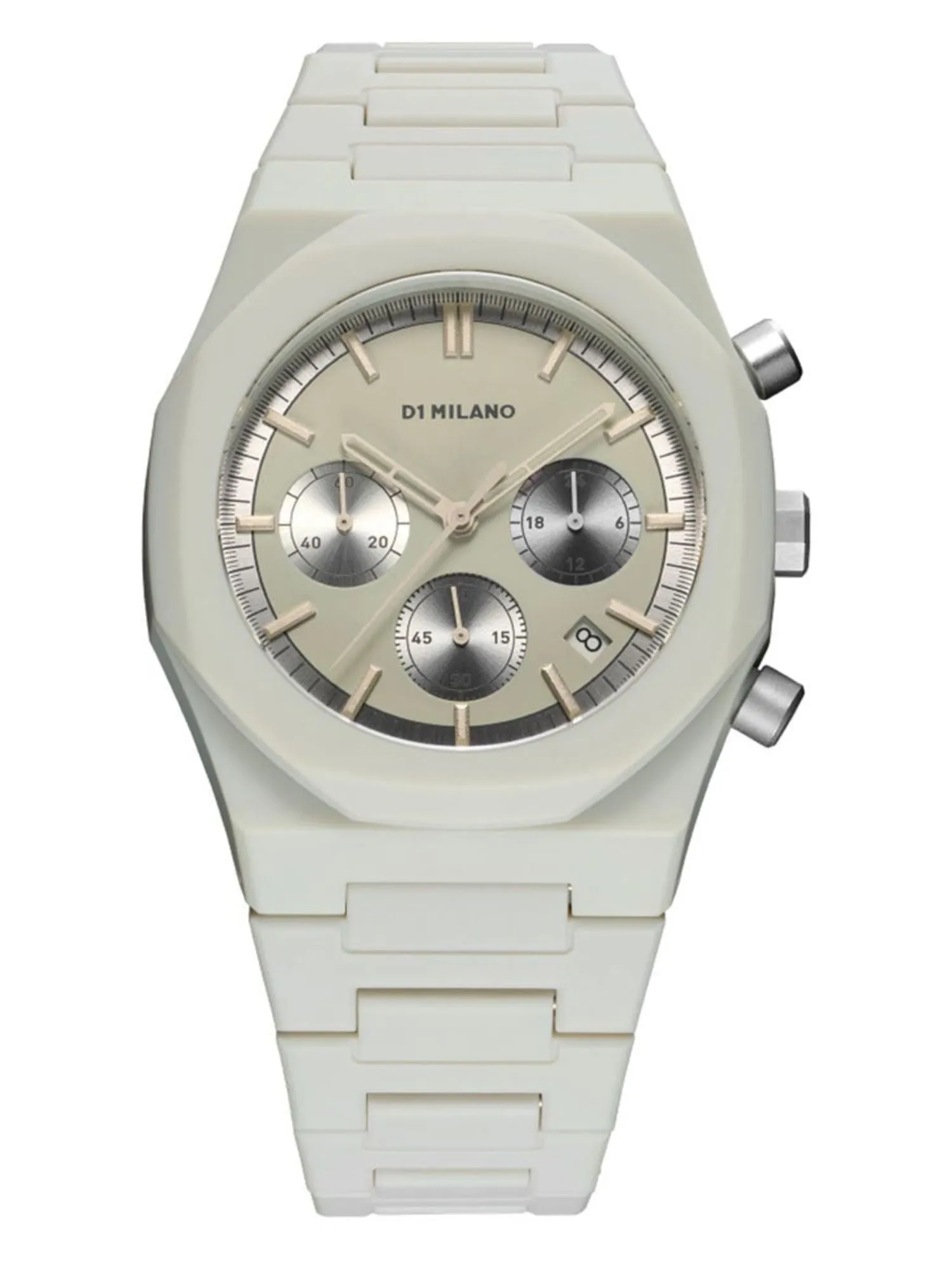 D1 Milano POLYCHRONO Grey Dial Quartz Analog Watch - For Gents PHBJ08