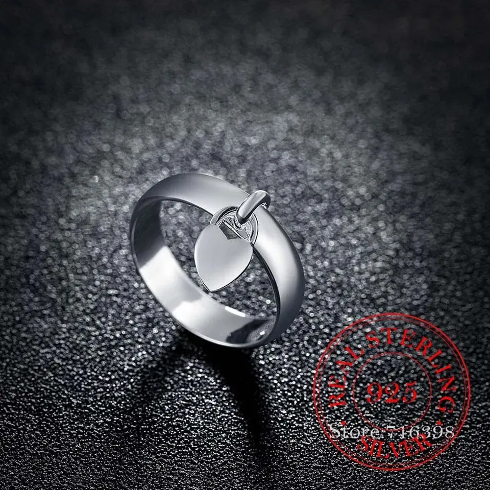 Dangling Heart Ring