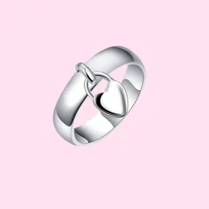 Dangling Heart Ring