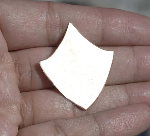 Diamond blank for layered pendants, earrings, or bracelets