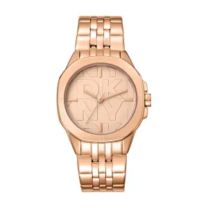 DKNY Brooklyn Midi Rose Gold Stainless Steel Womens Watch