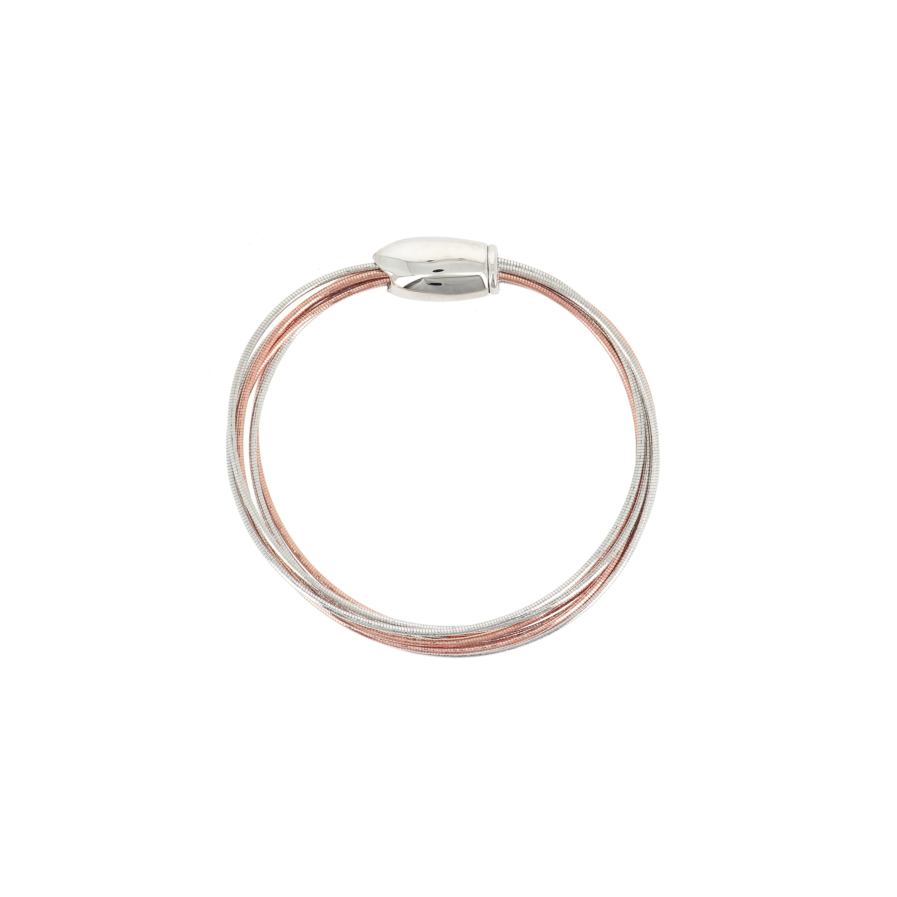 DNA Mixed Metal Bracelet