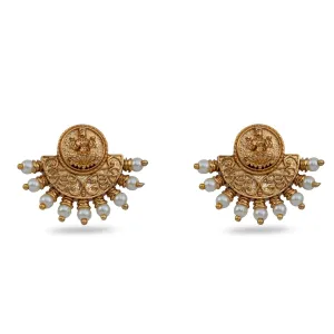 Duti Antique Coin Stud Earrings