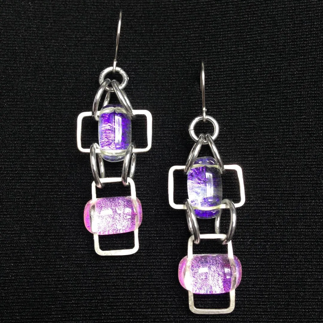 Earrings Retro Double  ©