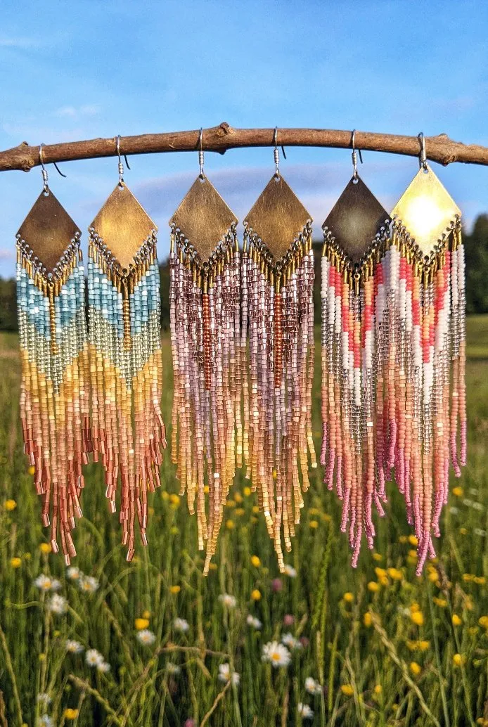 Echo Park Summer Seed Bead Earrings