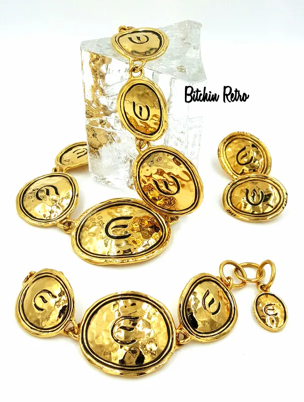 Elizabeth Taylor for Avon Vintage "Gold Coast Collection" Jewelry Set