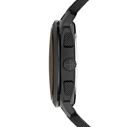 Fossil Men's Machine Quartz Chronograph Watch Set - Black/Dark Brown