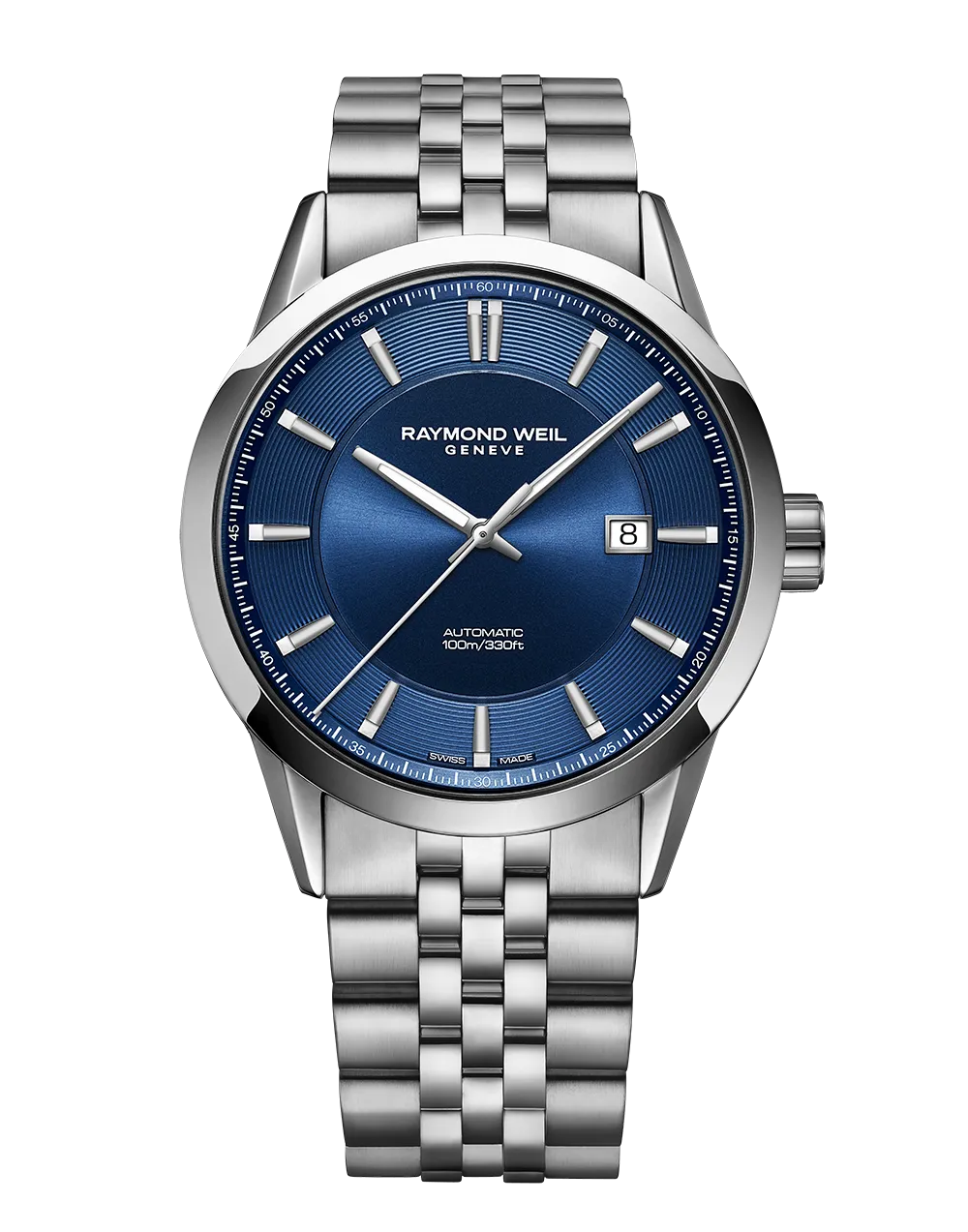 Freelancer Men's Classic Blue Automatic Date Watch