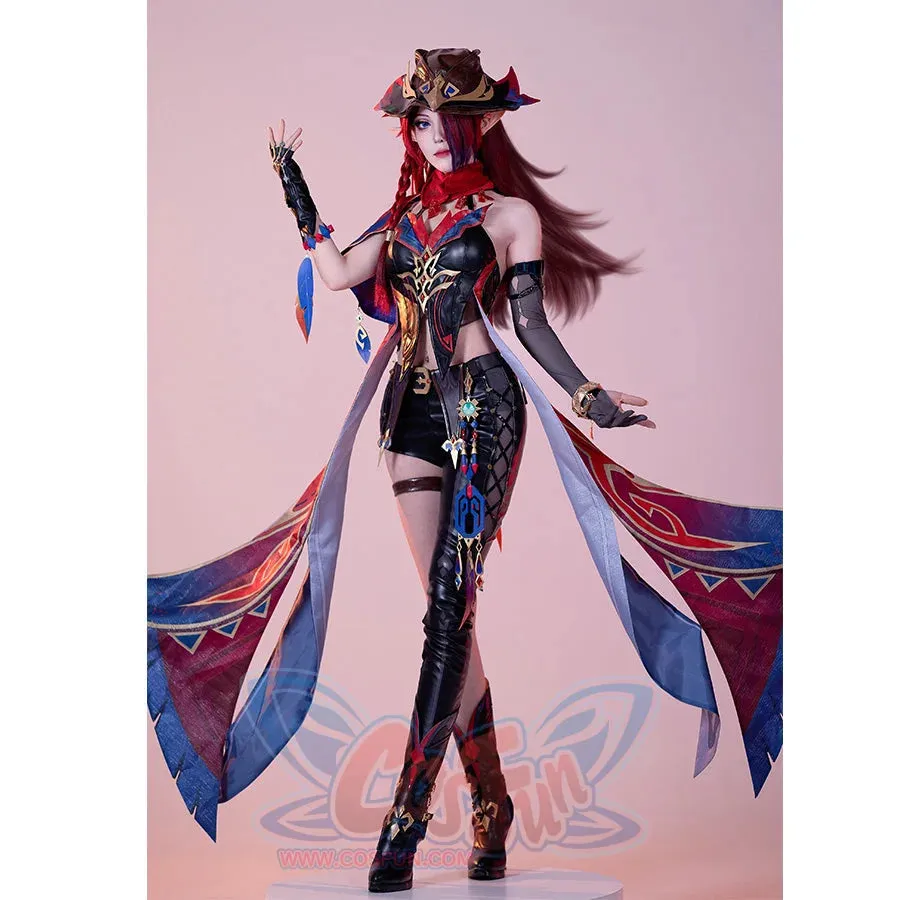 Genshin Impact Chasca Cosplay Costume C09254  AA