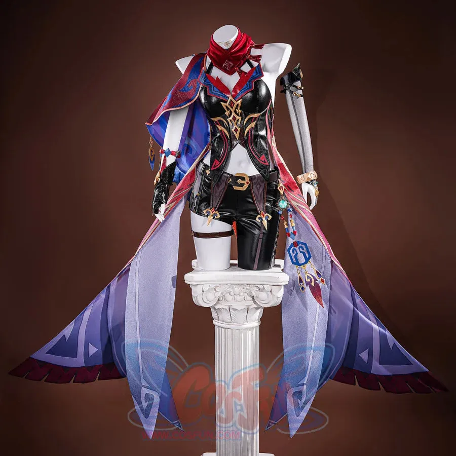 Genshin Impact Chasca Cosplay Costume C09254  AA