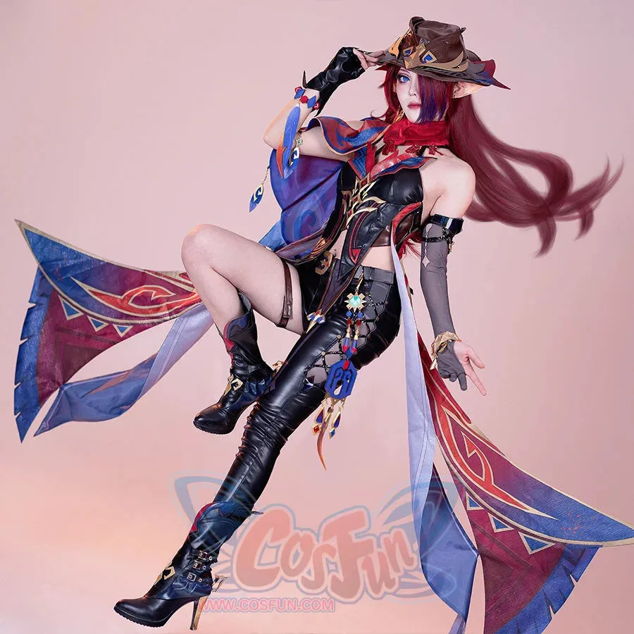 Genshin Impact Chasca Cosplay Costume C09254  AA