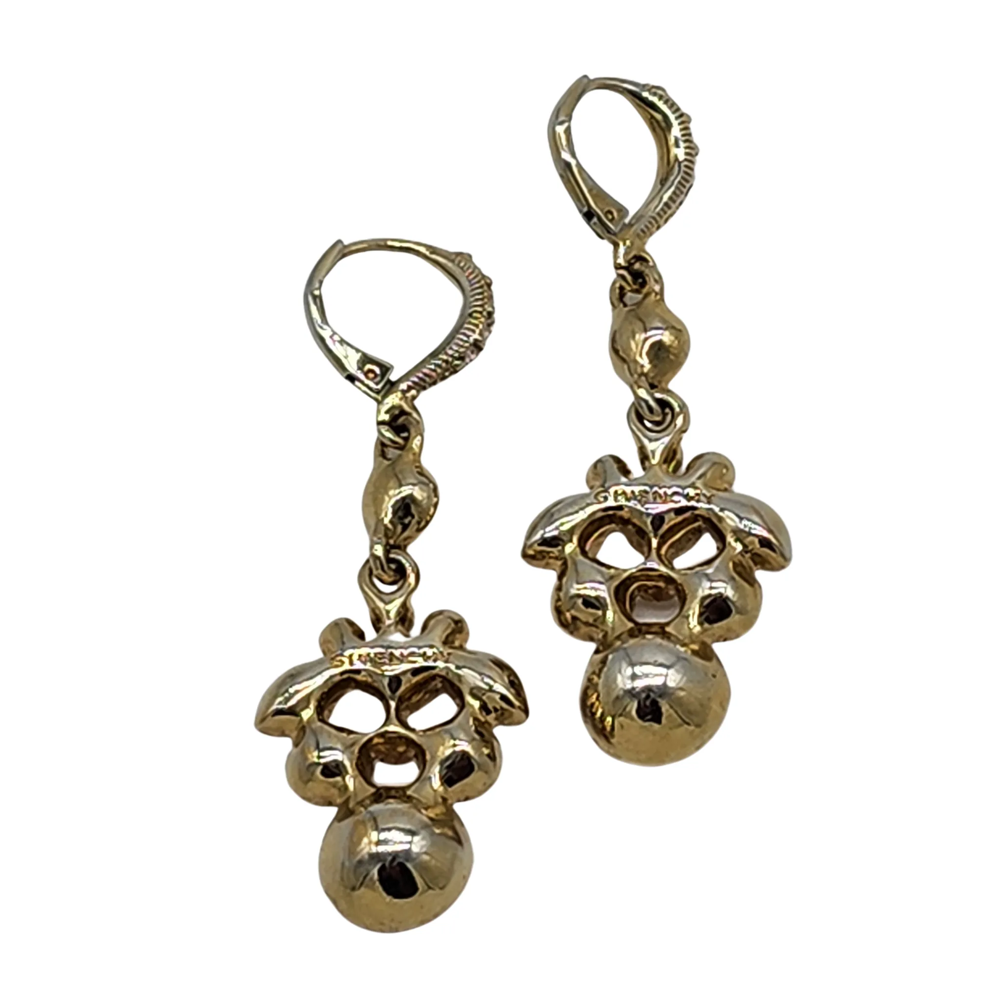 Givenchy Articulated Drop Crystal Earrings
