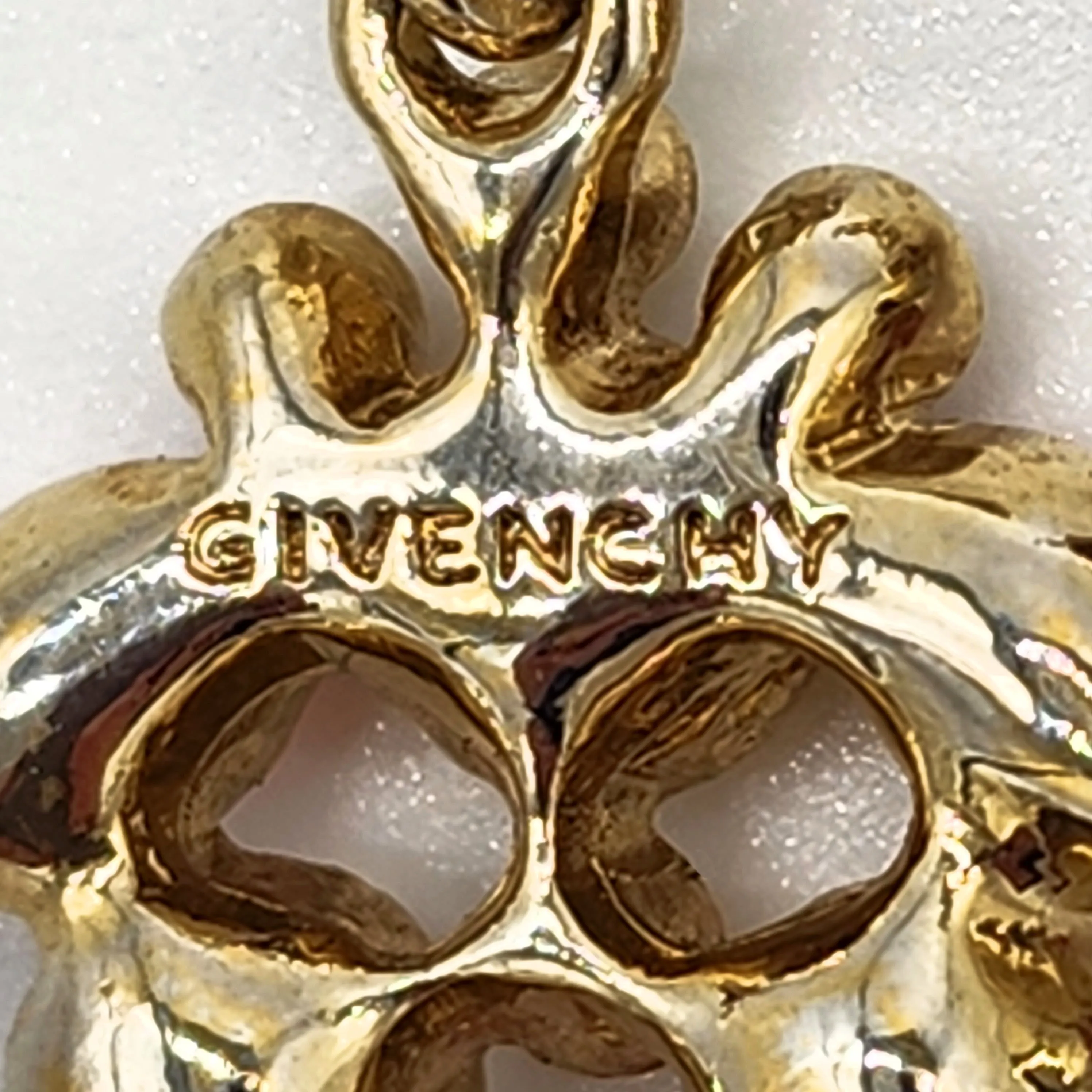 Givenchy Articulated Drop Crystal Earrings