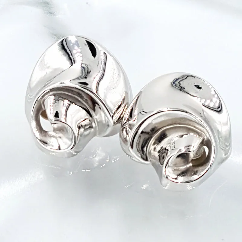 Givenchy Vintage Earrings With Mid Century Modern Style and Abstract Design