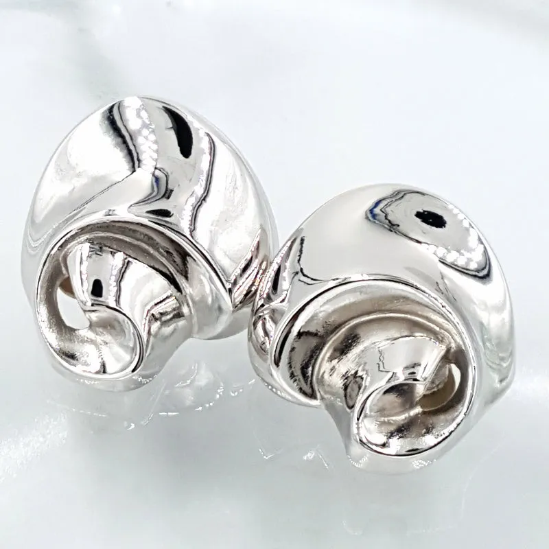 Givenchy Vintage Earrings With Mid Century Modern Style and Abstract Design