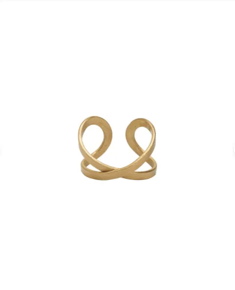 Gold Infinity Ring