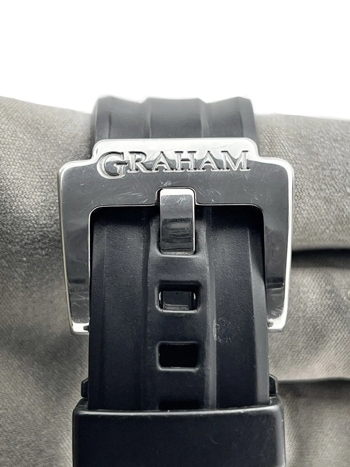 Graham Chronofighter Oversized GMT 47mm Automatic Black Dial - Box And Papers