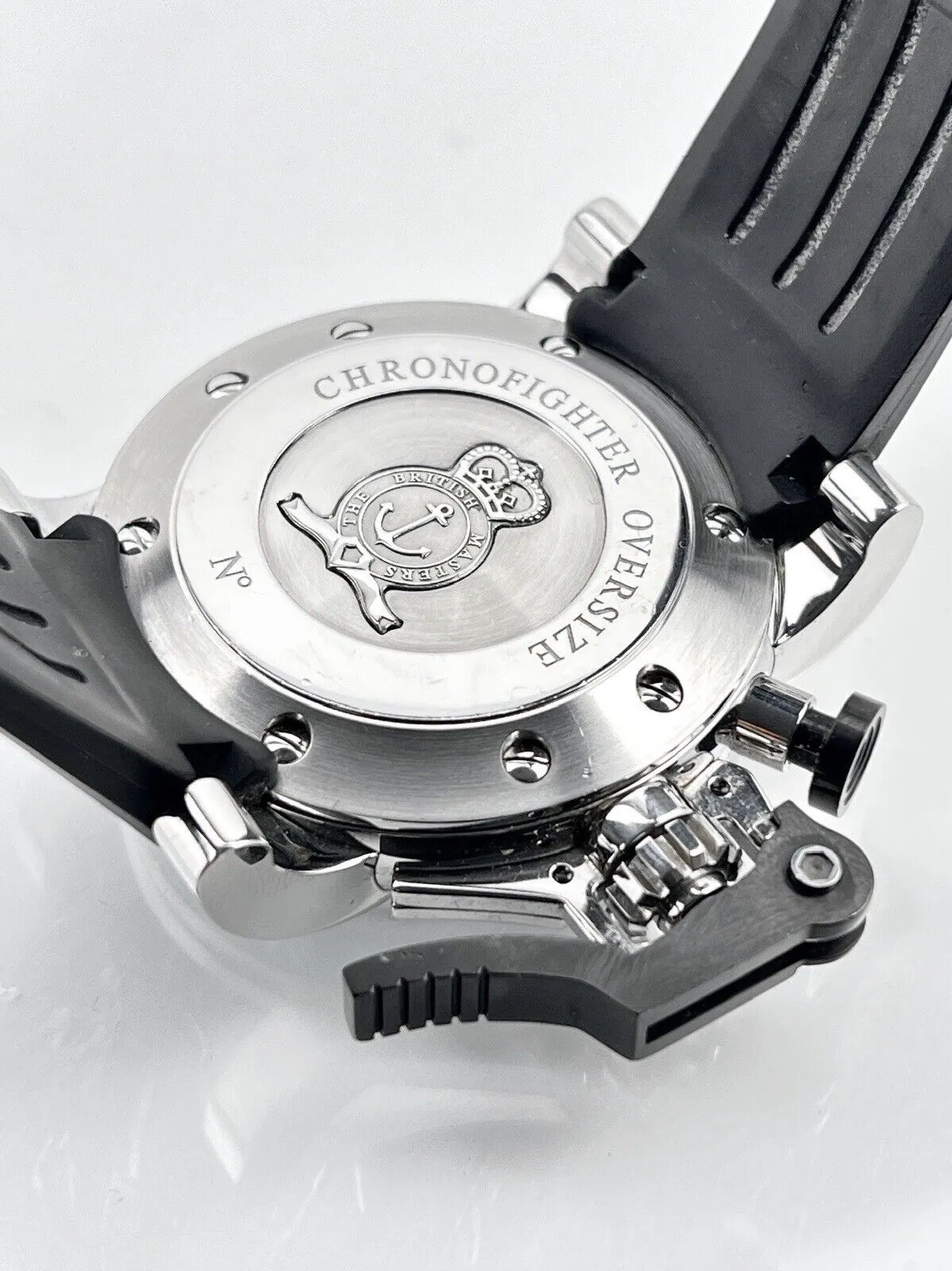 Graham Chronofighter Oversized GMT 47mm Automatic Black Dial - Box And Papers