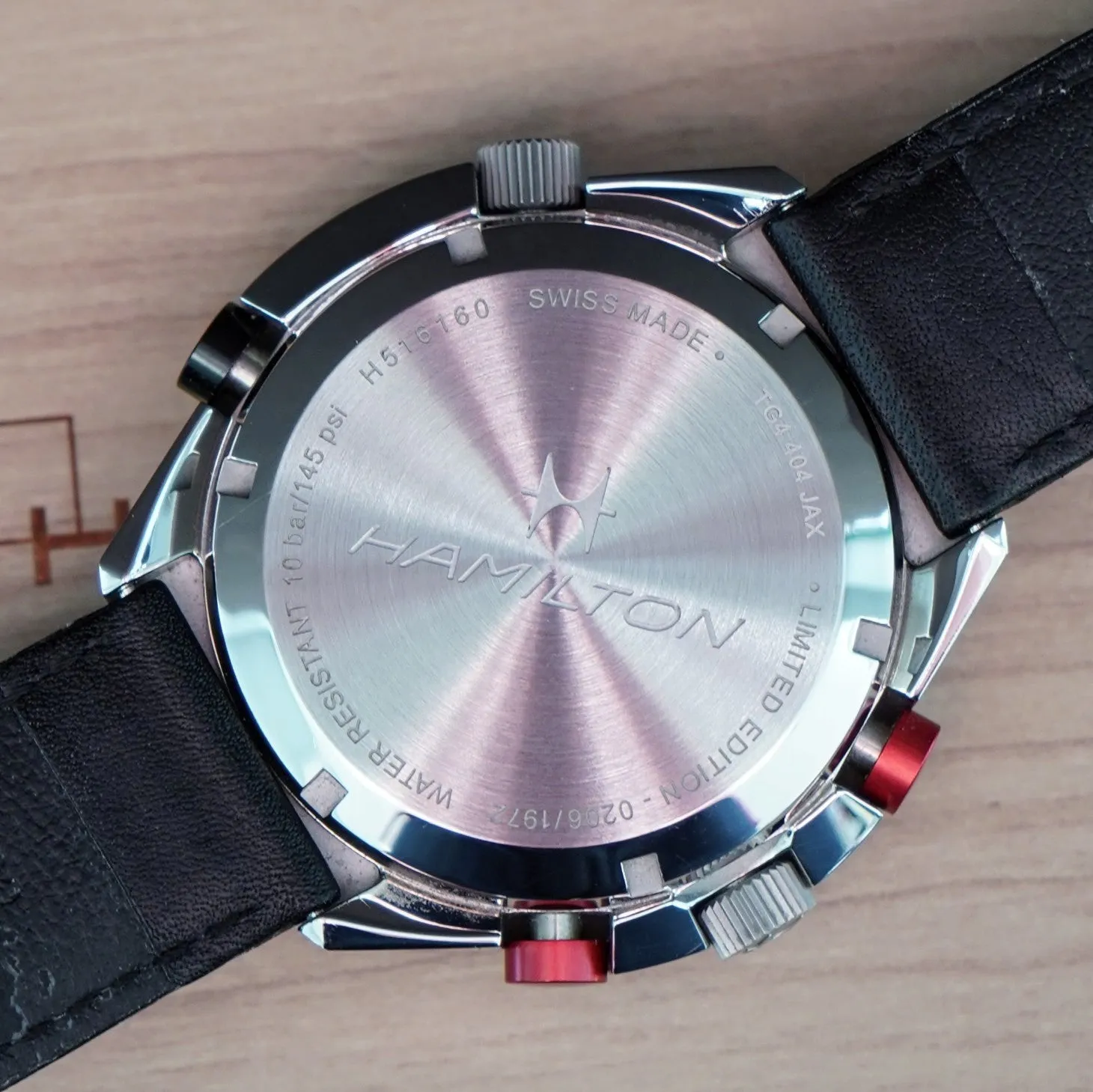HAMILTON American Classic Chrono-Matic 50 Watch H516160 Limited Edition Automatic Wristwatch - ALL Original Box & Papers!