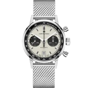 Hamilton American Classic Intra-Matic Auto Chrono on Mesh Bracelet