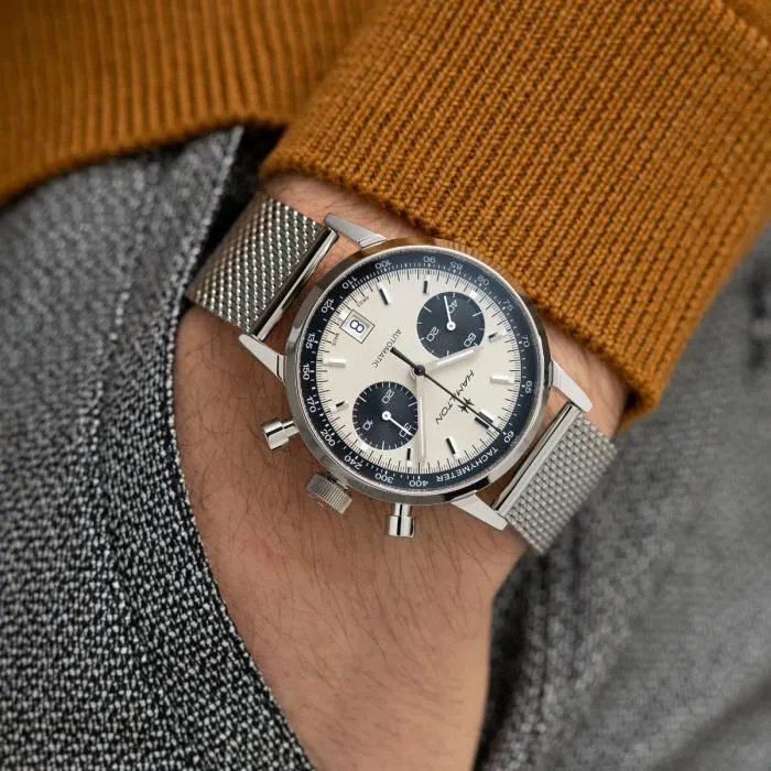 Hamilton American Classic Intra-Matic Auto Chrono on Mesh Bracelet