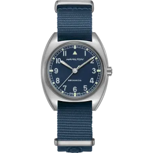 Hamilton Khaki Aviation Pilot Pioneer Mechanical Nato Blue