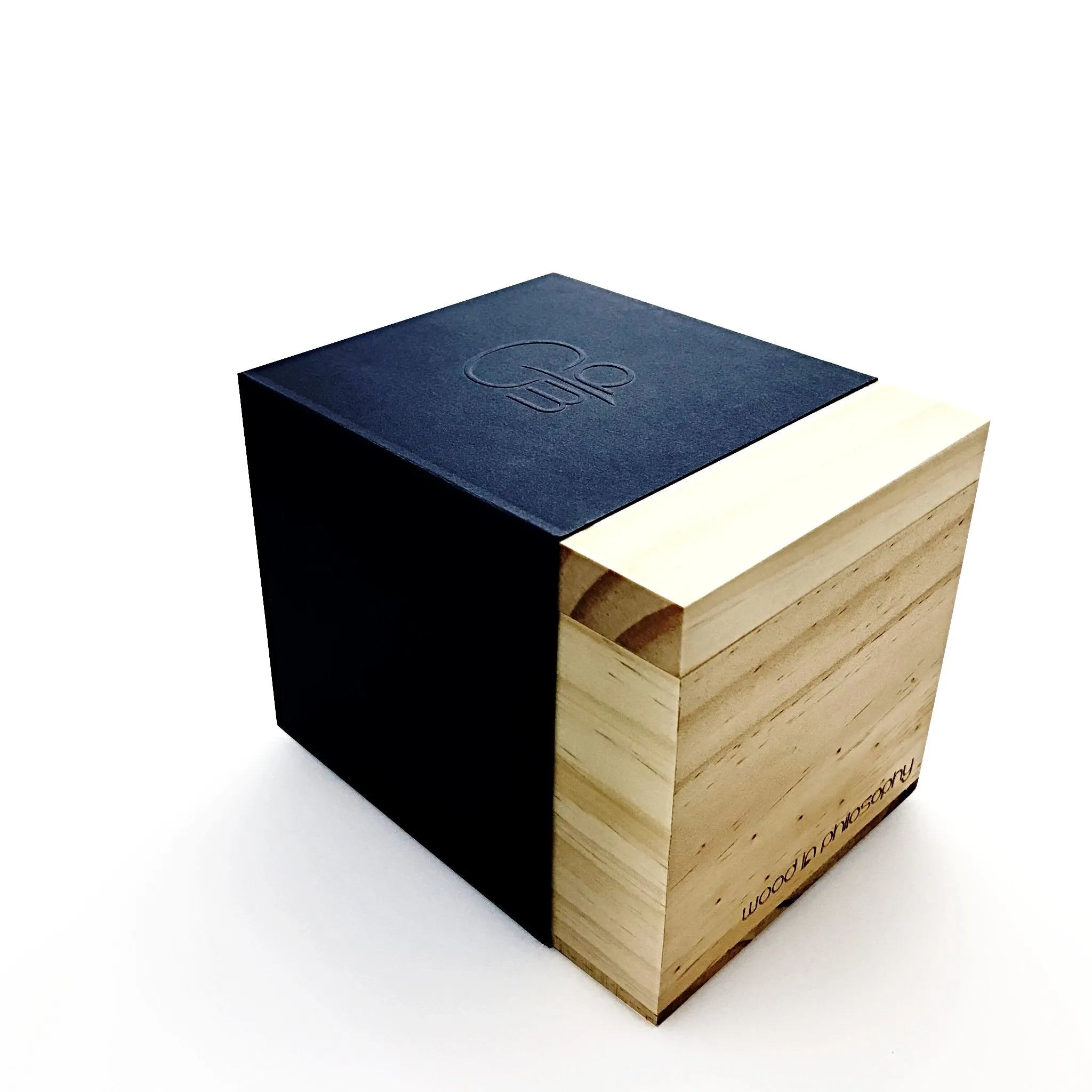 Havasu Ebony Minimalist Wood Watch - Black Dial, Sapphire Crystal, 18K Gold Plated, Swiss Quartz Movement | Cascade Series