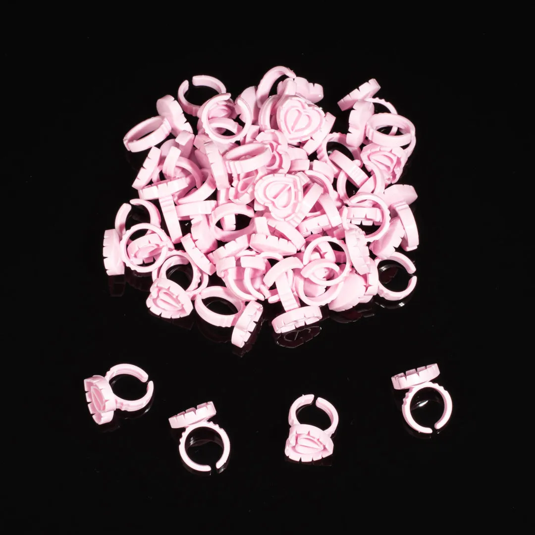 Heart Shaped Glue Rings