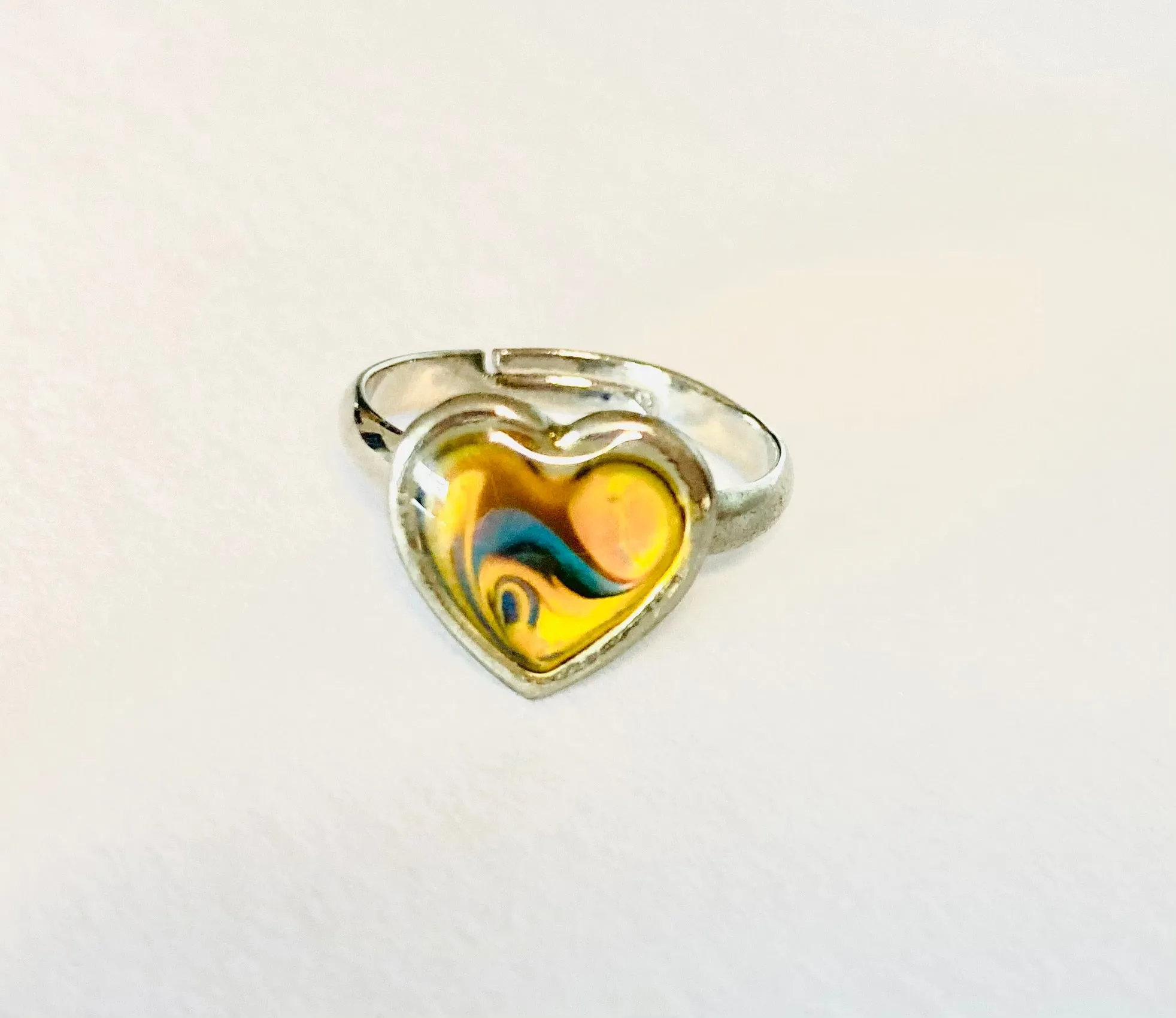 Heart Swirly Mood Ring