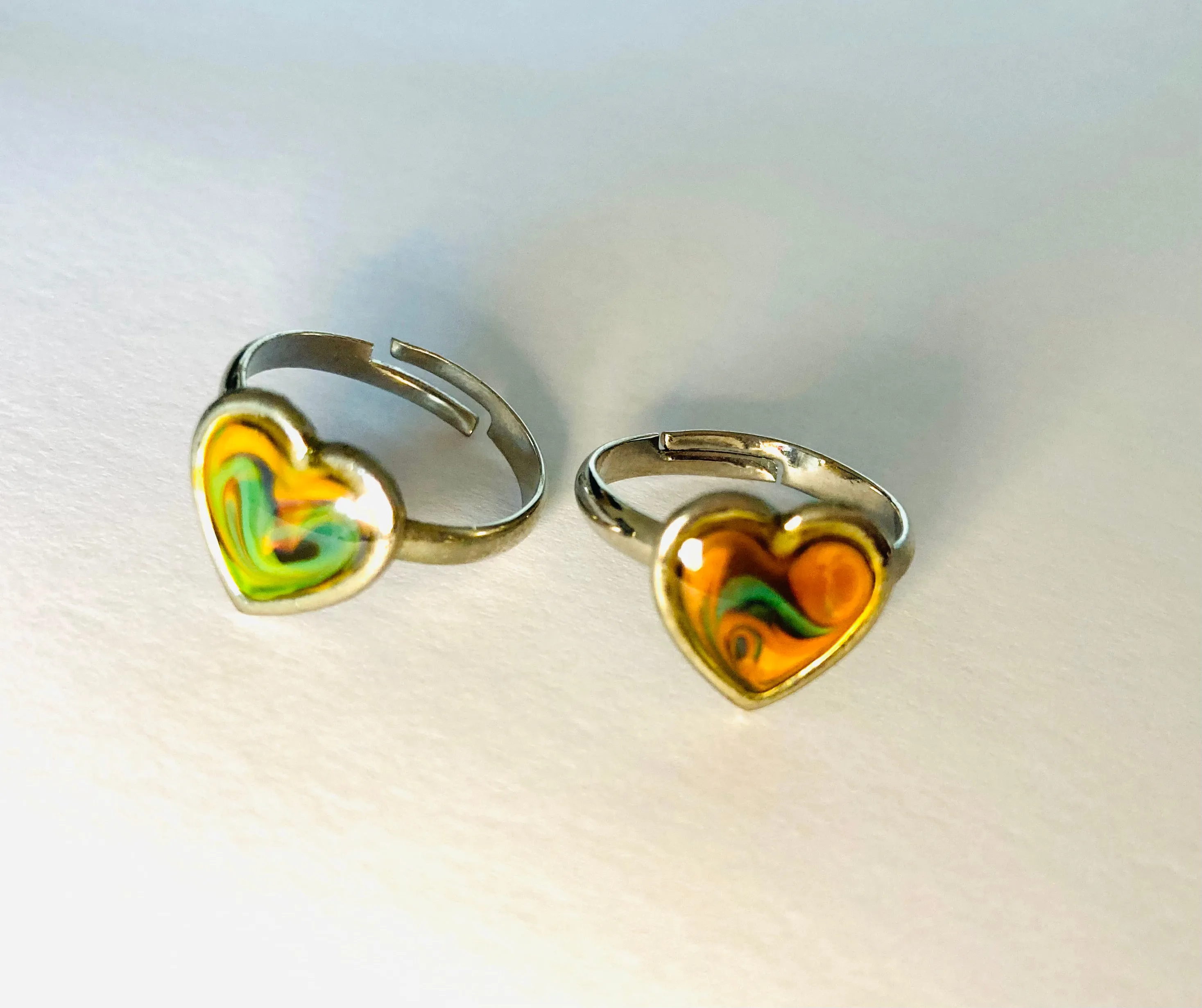 Heart Swirly Mood Ring