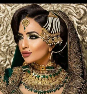Heavy Antique Jewellery for Bride #J4229