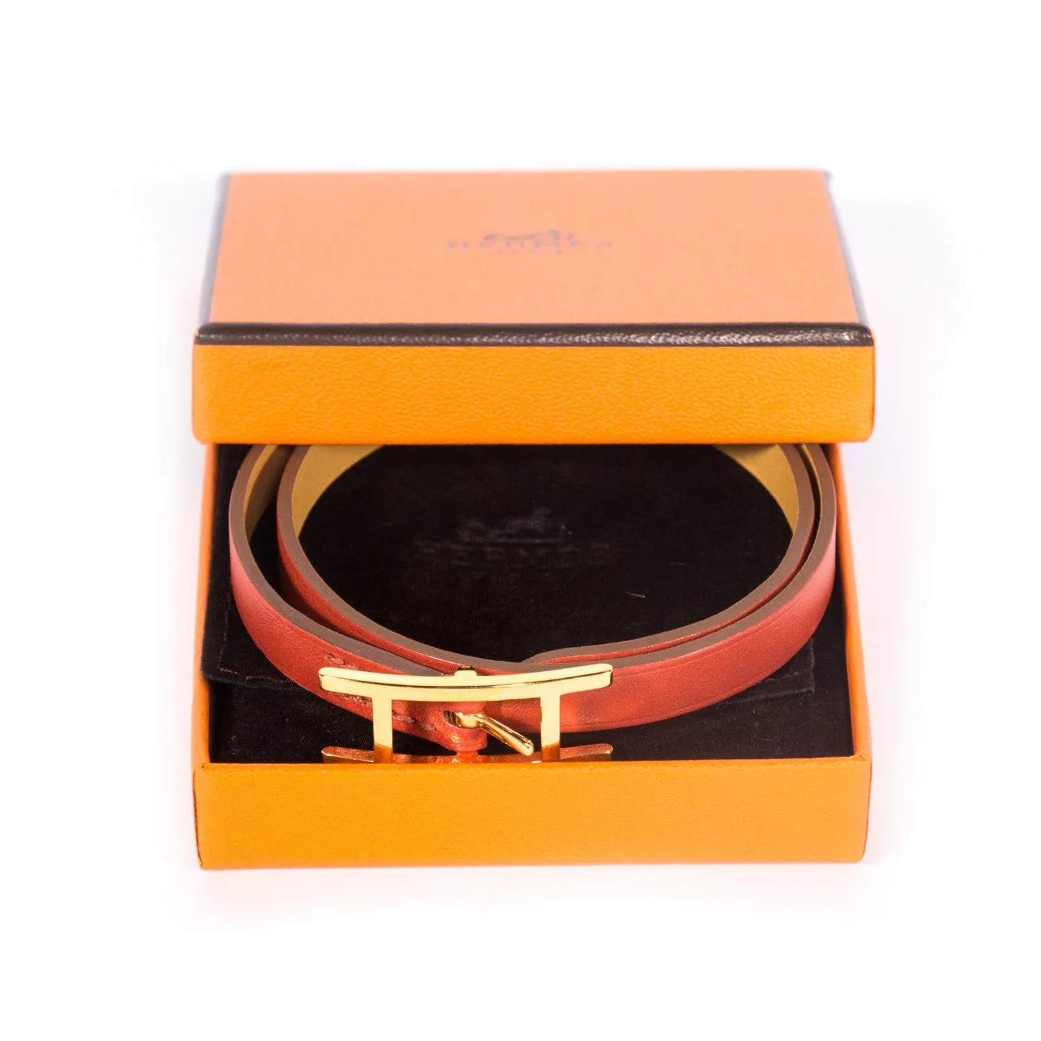 Hermes Behapi Double Tour Bracelet