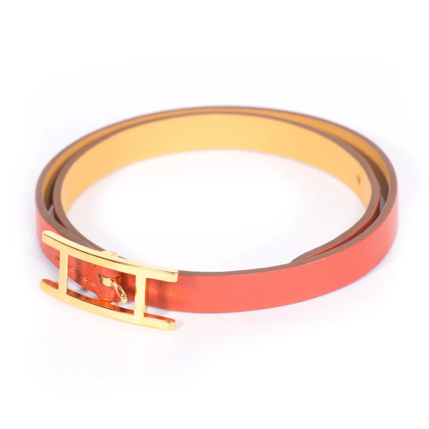 Hermes Behapi Double Tour Bracelet