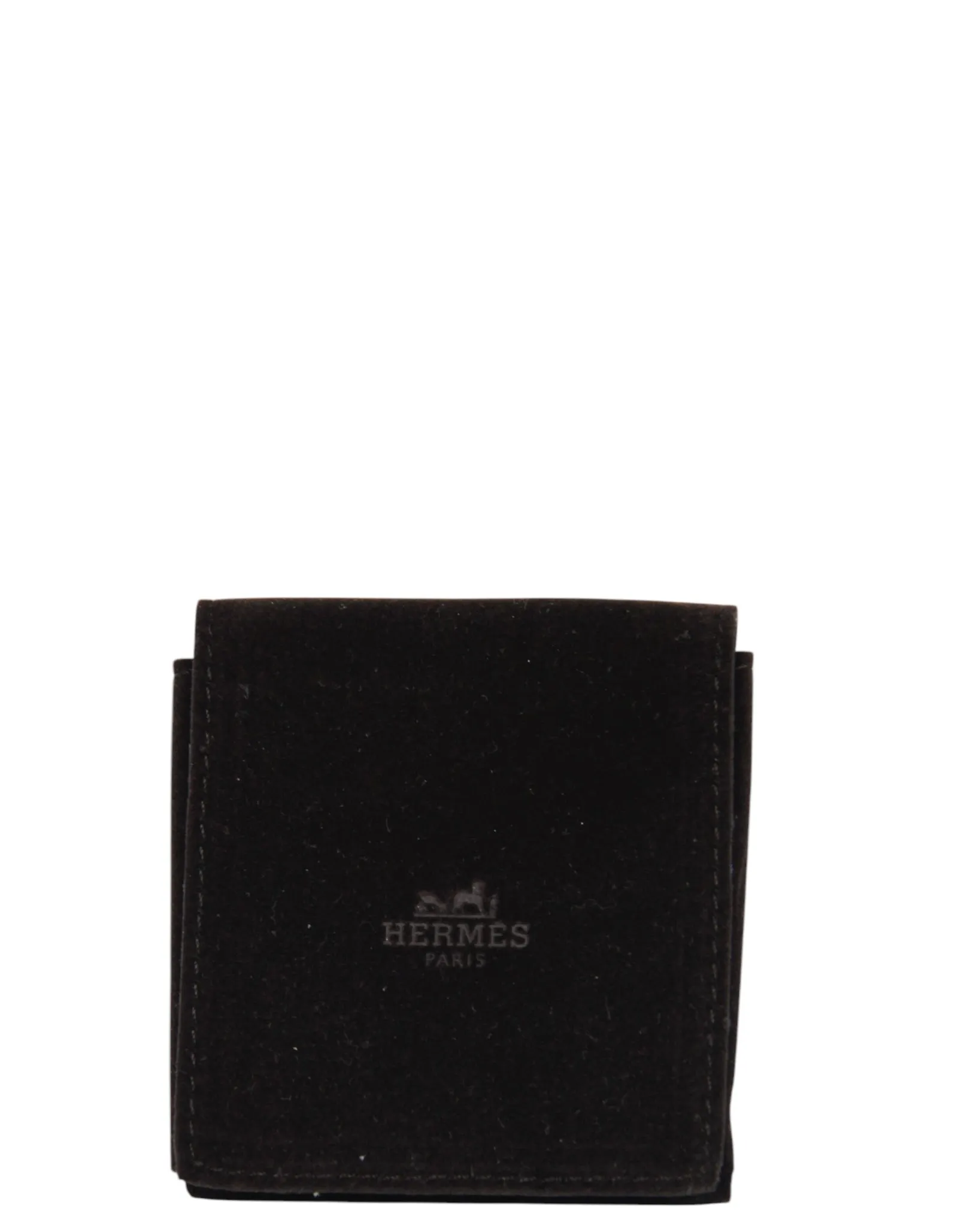 Hermes White/Gold Wide Bijoux Trompe L'Oeil H Clic Clac GM