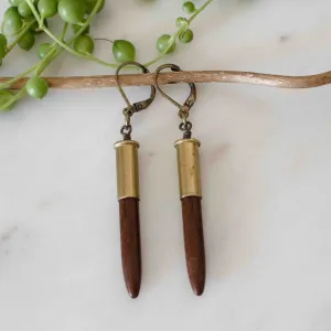 Howlite Spike Earrings